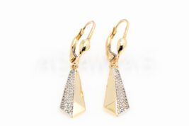 Hlavná stránka 10 Visiace náušnice zlaté AUNAUV000164