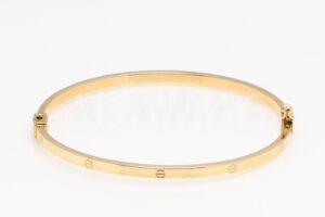 Pridané do zoznamu, Dámsky náramok zlatý AUNARDA000629, cena <span class="woocommerce-Price-amount amount"><bdi>981,00&nbsp;<span class="woocommerce-Price-currencySymbol" translate="no">&euro;</span></bdi></span>.