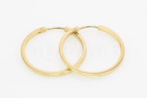Pridané do zoznamu, Kruhové náušnice zlaté AUNAUK000380, cena <span class="woocommerce-Price-amount amount"><bdi>513,00&nbsp;<span class="woocommerce-Price-currencySymbol" translate="no" dir="auto">&euro;</span></bdi></span>.