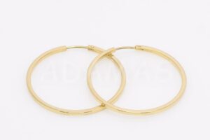 Pridané do zoznamu, Kruhové náušnice zlaté AUNAUK000381, cena <span class="woocommerce-Price-amount amount"><bdi>711,00&nbsp;<span class="woocommerce-Price-currencySymbol" translate="no" dir="auto">&euro;</span></bdi></span>.