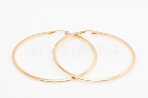 Pridané do zoznamu, Kruhové náušnice zlaté AUNAUK000382, cena <span class="woocommerce-Price-amount amount"><bdi>711,00&nbsp;<span class="woocommerce-Price-currencySymbol" translate="no" dir="auto">&euro;</span></bdi></span>.