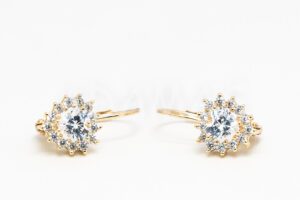 Pridané do zoznamu, Patentové náušnice zlaté AUNAUP000358, cena <span class="woocommerce-Price-amount amount"><bdi>288,00&nbsp;<span class="woocommerce-Price-currencySymbol" translate="no" dir="auto">&euro;</span></bdi></span>.