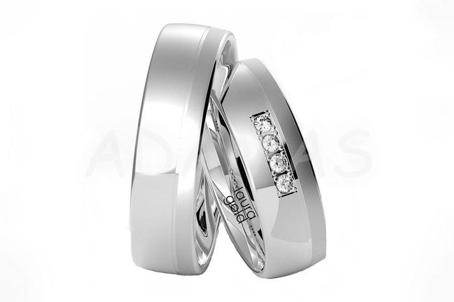 Svadobné obrúčky zlaté AUOL000108