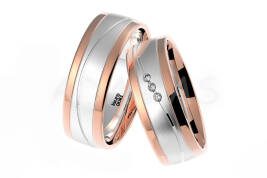 Svadobné obrúčky zlaté AUOL000087