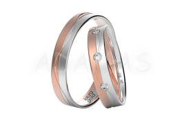 Svadobné obrúčky zlaté AUOL000092