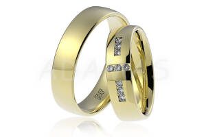 Pridané do zoznamu, Svadobné obrúčky zlaté AUOL000094, cena <span class="woocommerce-Price-amount amount"><bdi>1861,00&nbsp;<span class="woocommerce-Price-currencySymbol">&euro;</span></bdi></span>.