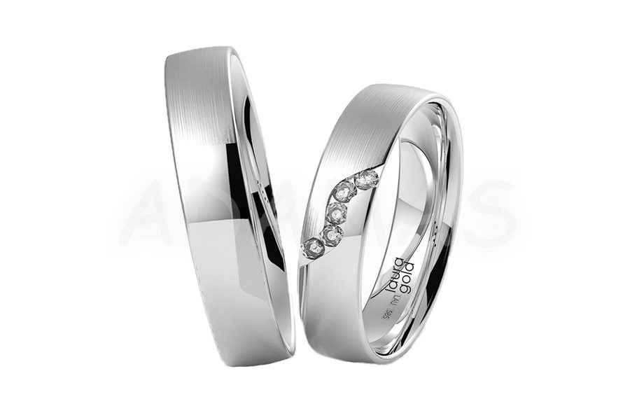 Svadobné obrúčky zlaté AUOL000106