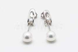 Napichovacie náušnice strieborné AGNAUN000272