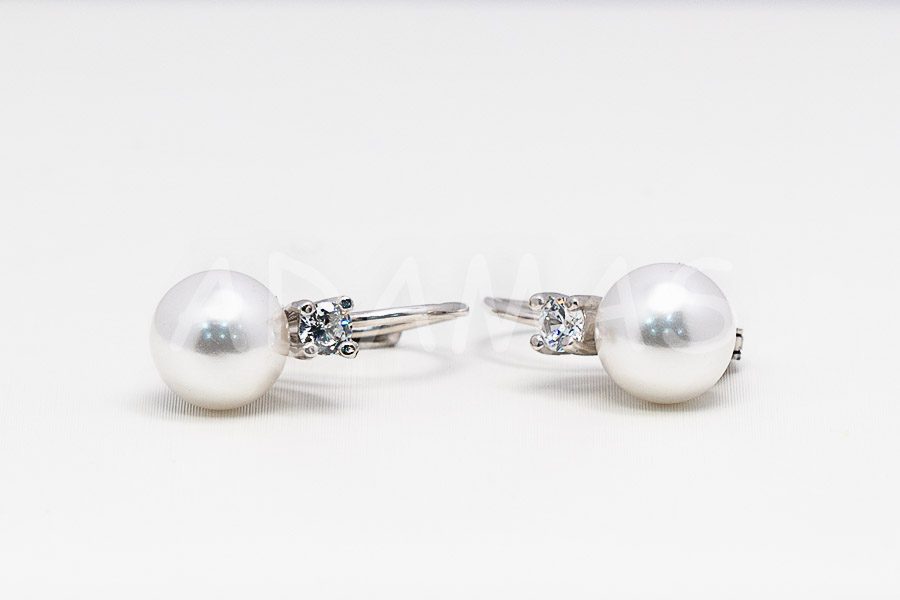 Patentové náušnice strieborné AGNAUP000114