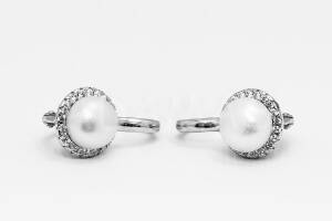 Pridané do zoznamu, Patentové náušnice strieborné AGNAUP000160, cena <span class="woocommerce-Price-amount amount"><bdi>32,00&nbsp;<span class="woocommerce-Price-currencySymbol">&euro;</span></bdi></span>.