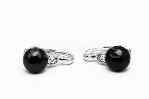 Pridané do zoznamu, Patentové náušnice strieborné AGNAUP000162, cena <span class="woocommerce-Price-amount amount"><bdi>38,00&nbsp;<span class="woocommerce-Price-currencySymbol">&euro;</span></bdi></span>.