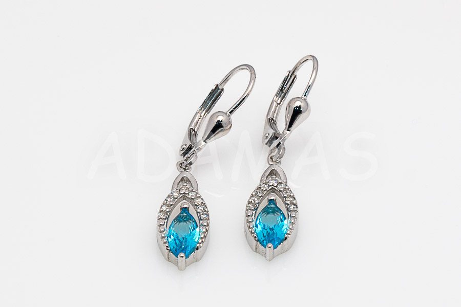 Vysiace náušnice strieborné AGNAUV000063