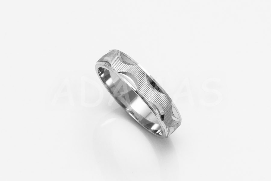 Svadobné obrúčky strieborné AGOV000005