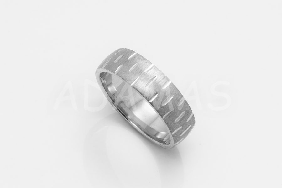 Svadobné obrúčky strieborné AGOV000007