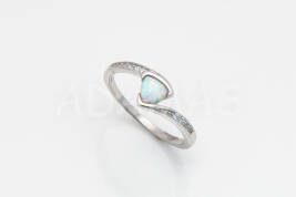 Dámsky prsteň strieborný AGPD000435