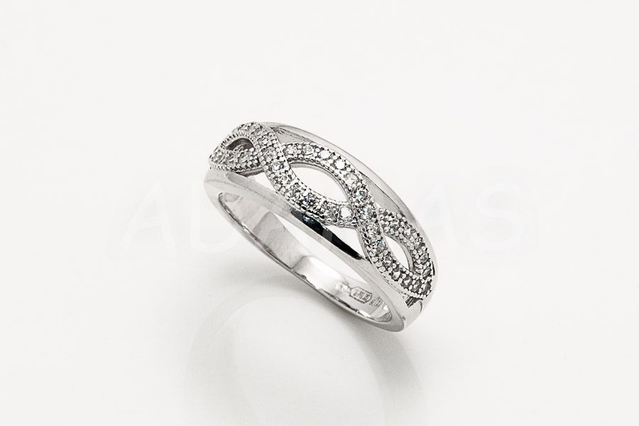 Dámsky prsteň strieborný AGPD000322