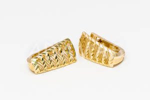 Pridané do zoznamu, Náušnice s anglickým patentom zlaté AUNAUA000046, cena <span class="woocommerce-Price-amount amount"><bdi>414,00&nbsp;<span class="woocommerce-Price-currencySymbol">&euro;</span></bdi></span>.