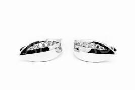 Náušnice s anglickým patentom zlaté AUNAUA000135