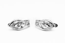 Náušnice s anglickým patentom zlaté AUNAUA000136