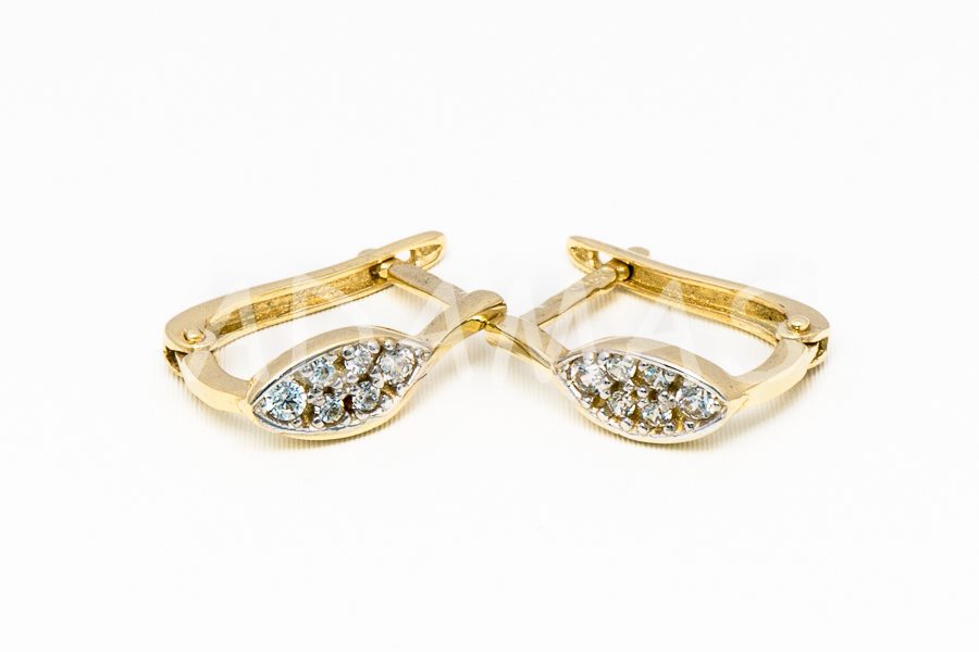 Detské náušnice zlaté AUNAUD000071