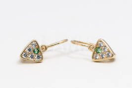 Detské náušnice zlaté AUNAUD000190