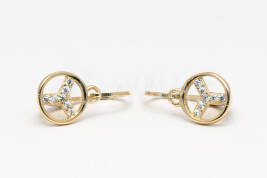 Detské náušnice zlaté AUNAUD000219