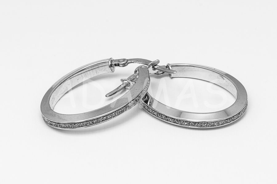 Kruhové náušnice zlaté AUNAUK000009