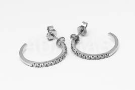 Kruhové náušnice zlaté AUNAUK000014