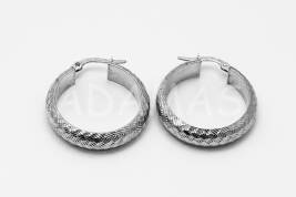 Kruhové náušnice zlaté AUNAUK000016