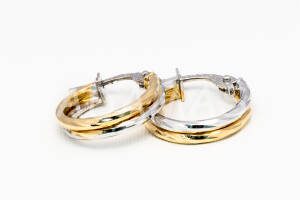 Pridané do zoznamu, Kruhové náušnice zlaté AUNAUK000030, cena <span class="woocommerce-Price-amount amount"><bdi>297,00&nbsp;<span class="woocommerce-Price-currencySymbol">&euro;</span></bdi></span>.