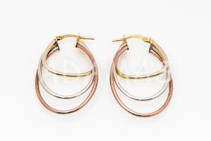 Pridané do zoznamu, Kruhové náušnice zlaté AUNAUK000051, cena <span class="woocommerce-Price-amount amount"><bdi>396,00&nbsp;<span class="woocommerce-Price-currencySymbol">&euro;</span></bdi></span>.