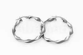 Kruhové náušnice zlaté AUNAUK000052