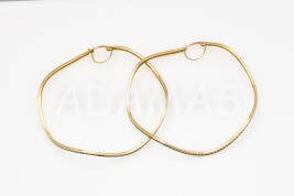 Kruhové náušnice zlaté AUNAUK000061