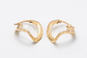 Pridané do zoznamu, Kruhové náušnice zlaté AUNAUK000102, cena <span class="woocommerce-Price-amount amount"><bdi>315,00&nbsp;<span class="woocommerce-Price-currencySymbol">&euro;</span></bdi></span>.