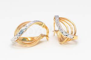 Pridané do zoznamu, Kruhové náušnice zlaté AUNAUK000117, cena <span class="woocommerce-Price-amount amount"><bdi>405,00&nbsp;<span class="woocommerce-Price-currencySymbol">&euro;</span></bdi></span>.