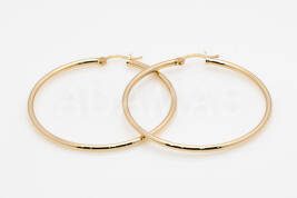 Kruhové náušnice zlaté AUNAUK000125