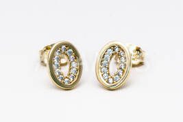 Napichovacie náušnice zlaté AUNAUN000015