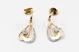 Napichovacie náušnice zlaté AUNAUN000020