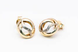 Napichovacie náušnice zlaté AUNAUN000035