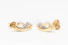 Napichovacie náušnice zlaté AUNAUN000058