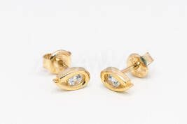 Napichovacie náušnice zlaté AUNAUN000138