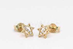 Pridané do zoznamu, Napichovacie náušnice zlaté AUNAUN000141, cena <span class="woocommerce-Price-amount amount"><bdi>189,00&nbsp;<span class="woocommerce-Price-currencySymbol">&euro;</span></bdi></span>.