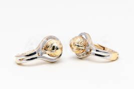 Patentové náušnice zlaté AUNAUP000055