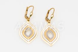 Vysiace náušnice zlaté AUNAUV000002