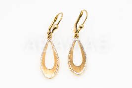 Vysiace náušnice zlaté AUNAUV000023