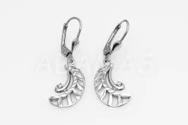 Vysiace náušnice zlaté AUNAUV000060