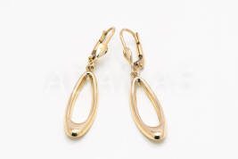Vysiace náušnice zlaté AUNAUV000087