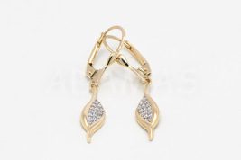 Visiace náušnice zlaté AUNAUV000101