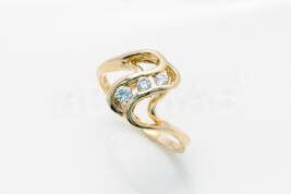 Dámsky prsteň zlatý AUPD000204