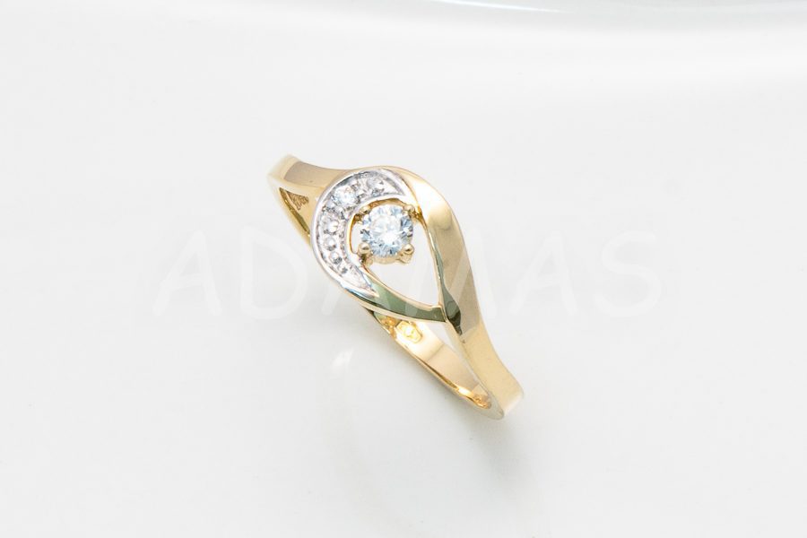 Dámsky prsteň zlatý AUPD000241